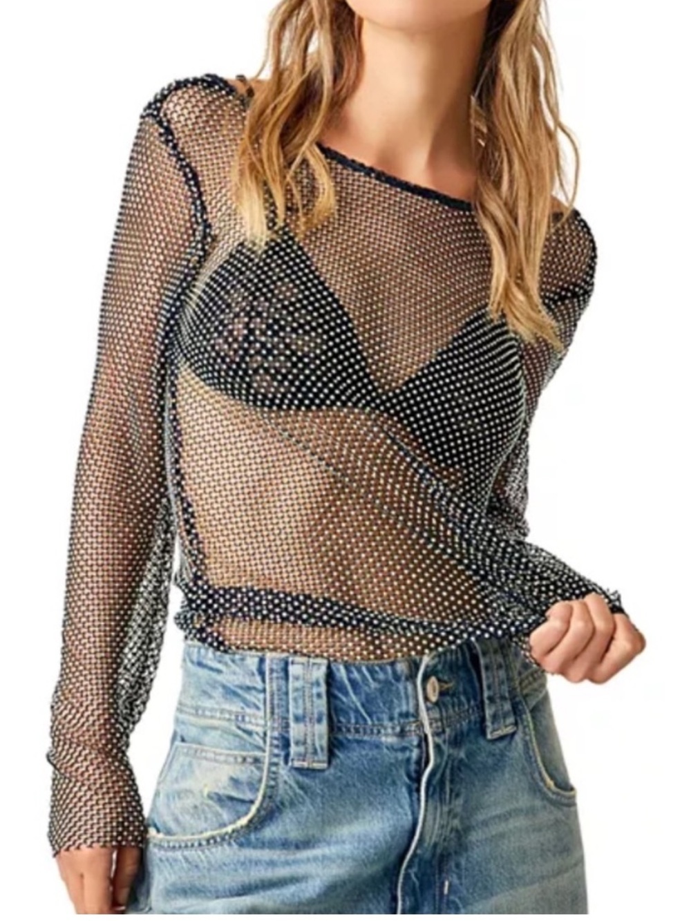Free People Filter Finish long sleeve top